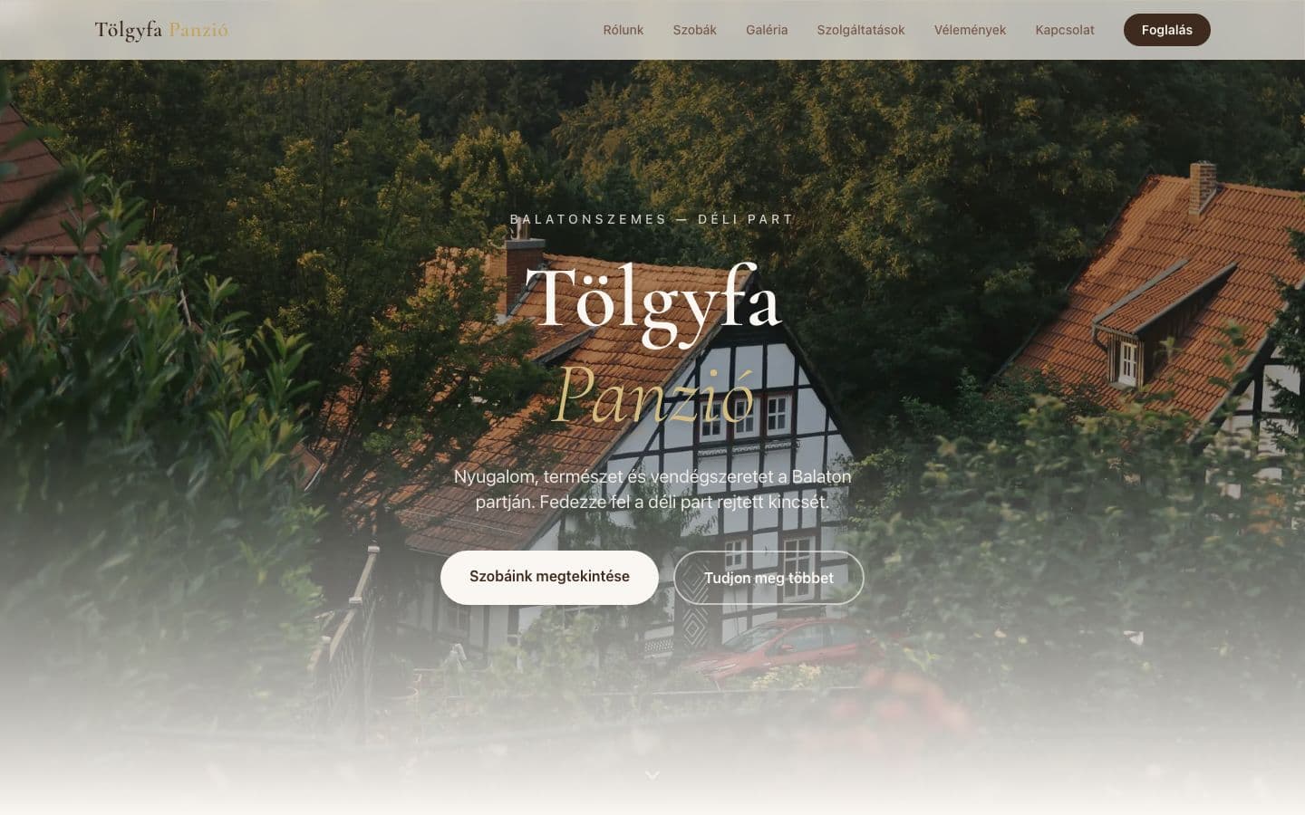 Tölgyfa Panzió — Prometheus Digital
